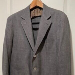 New without tags.  Brunello Cucinelli sport coat.  48R or 38R Gray